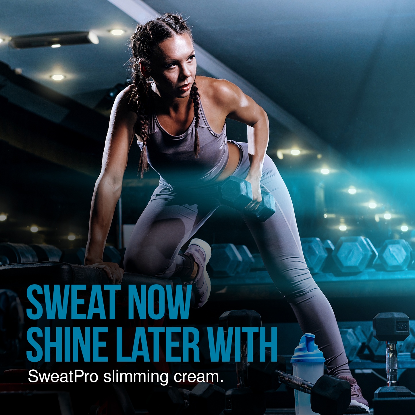 SweatPro Single use (12packets) Slimming Cream/Workout Enhancer Cream.