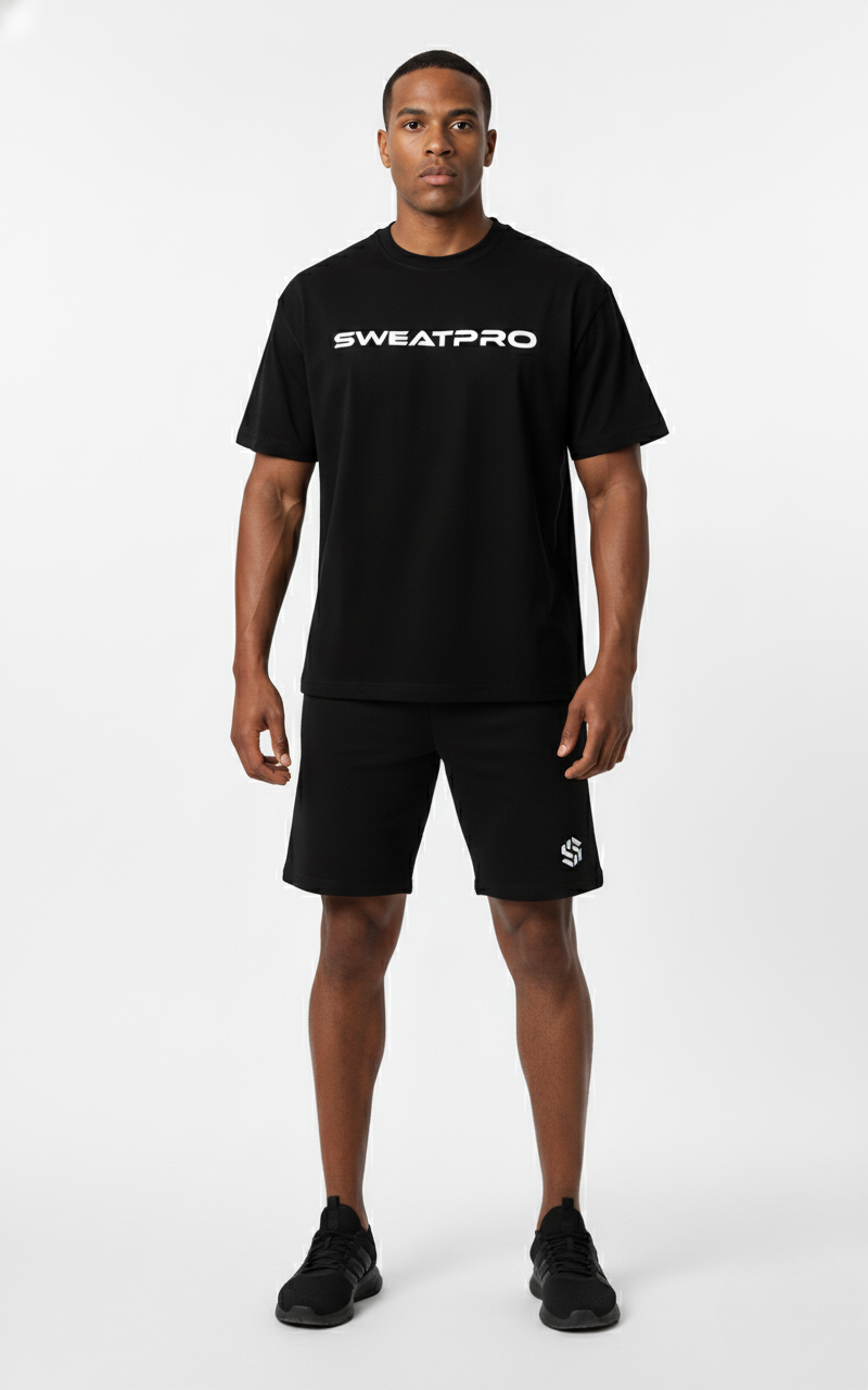 'Never Give Up' Training Tee (OVERSIZED)