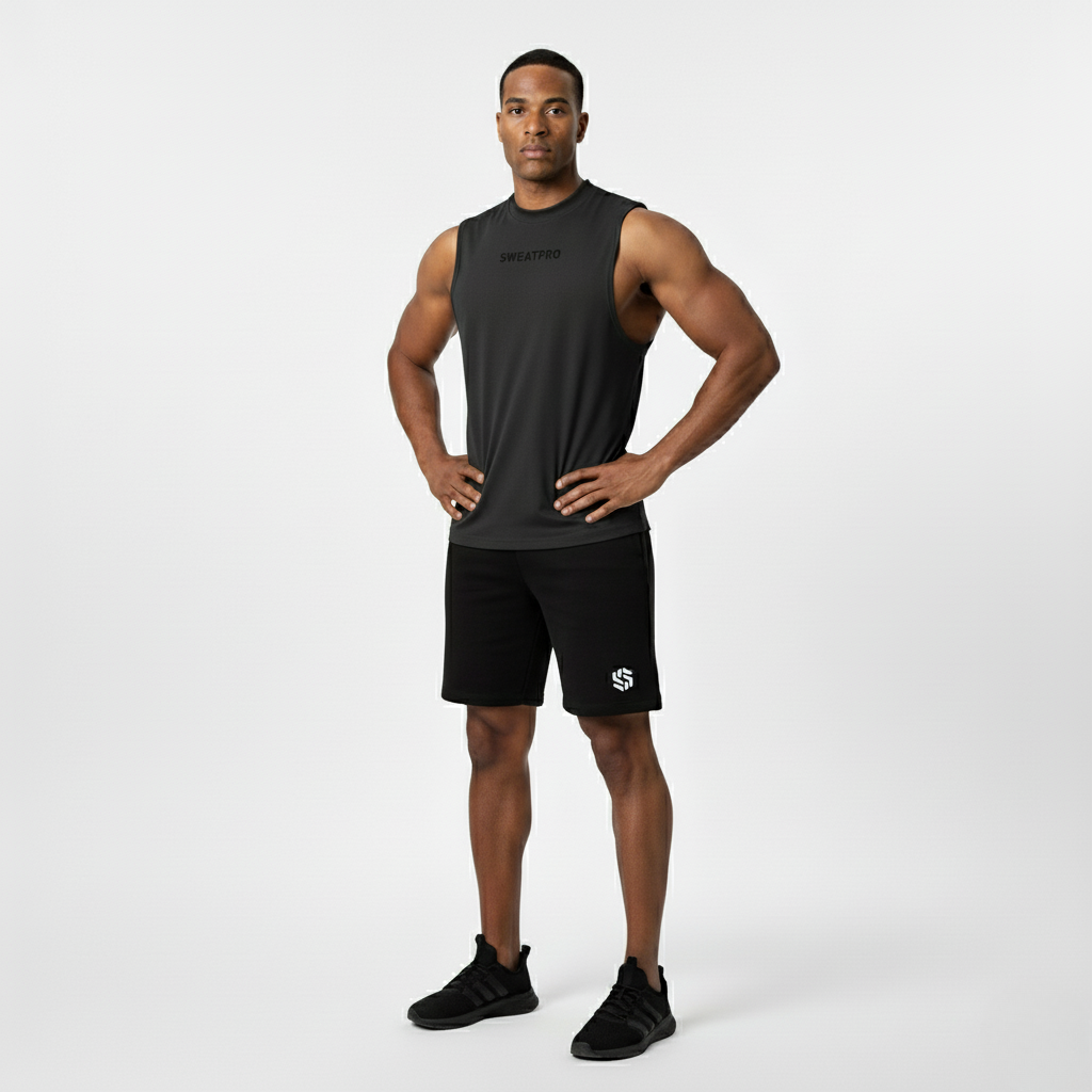 "Apex" Sleeveless Training Tee (OVERSIZED)