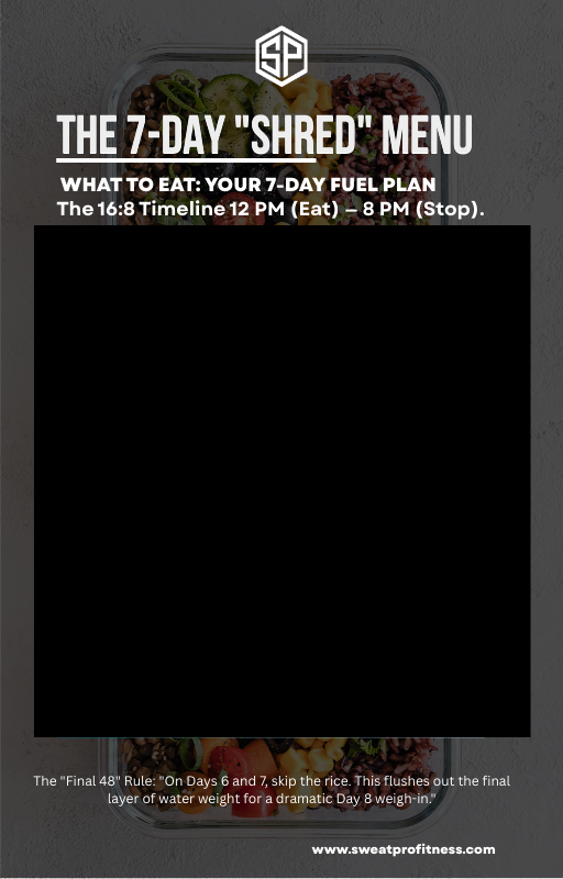 7-Days, 5lbs Weight Loss Blueprint. E-Book