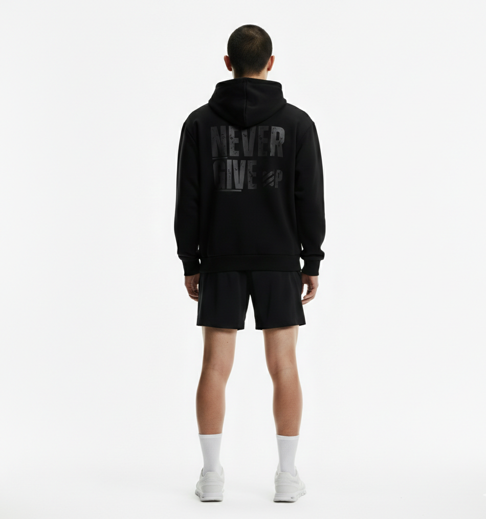Relentless Never Give Up Oversized Heavyweight Hoodie